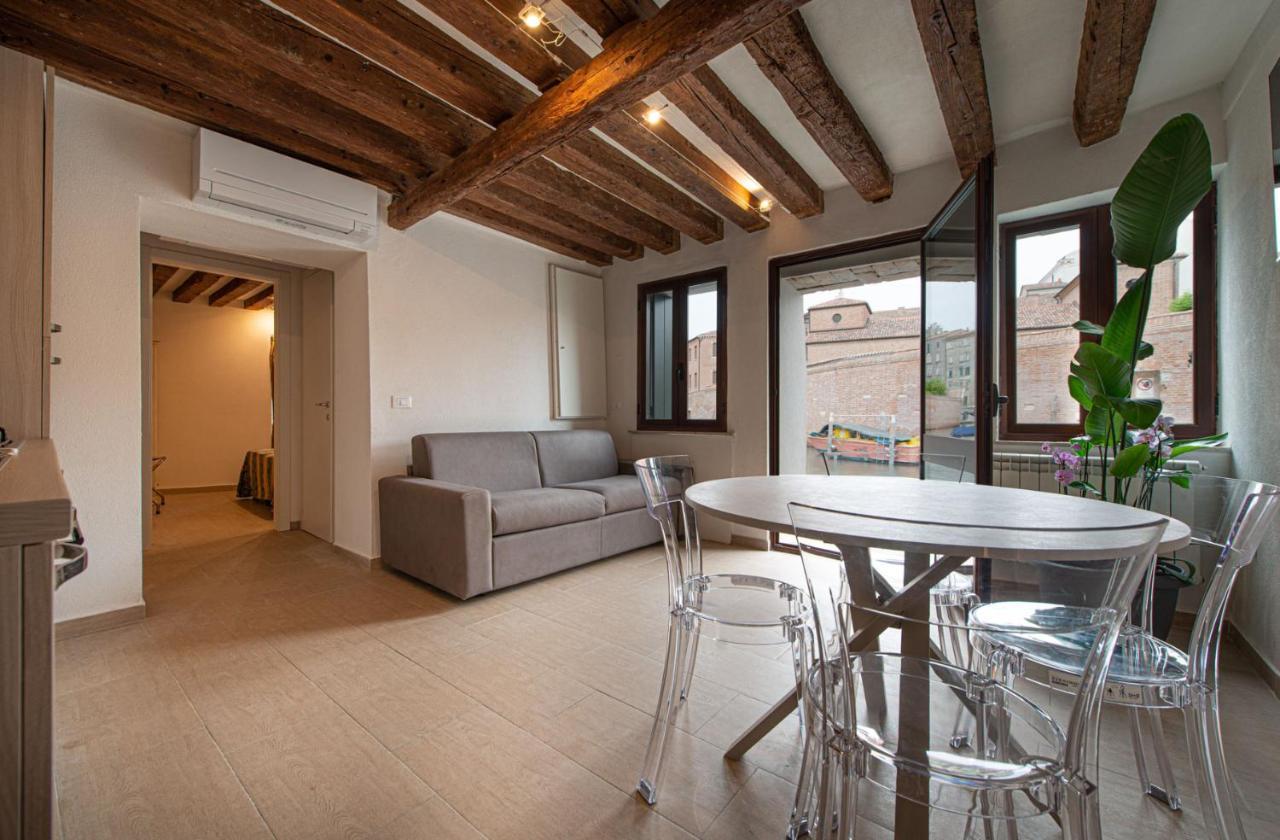 Ca' Leoncino - Venice Canal Front Apartment Exterior foto